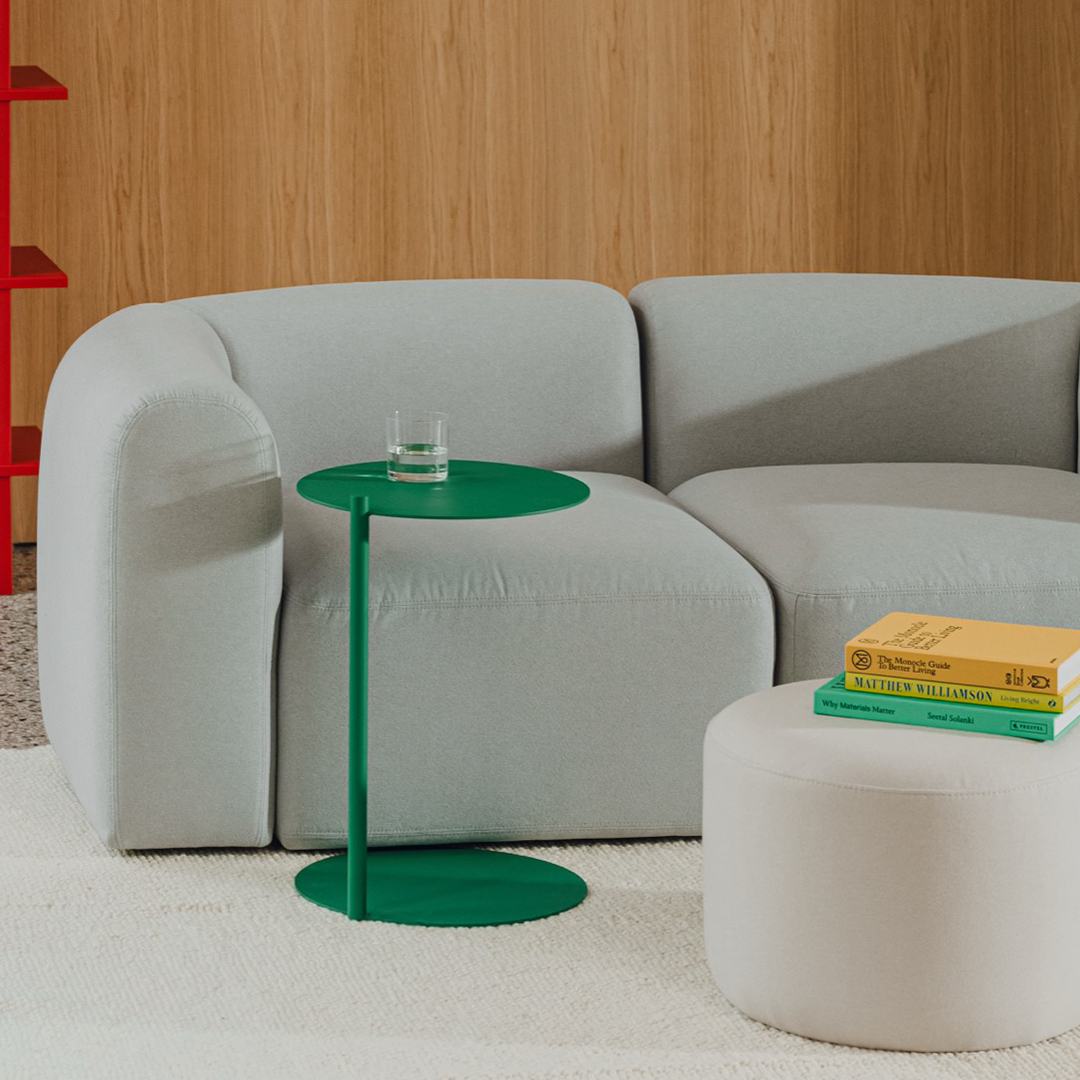 Yaro Sofa 3-Sitzer - hellgrau - modernes Ecksofa - noo.ma
